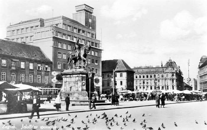 Trg bana Jelačića 1931. godine